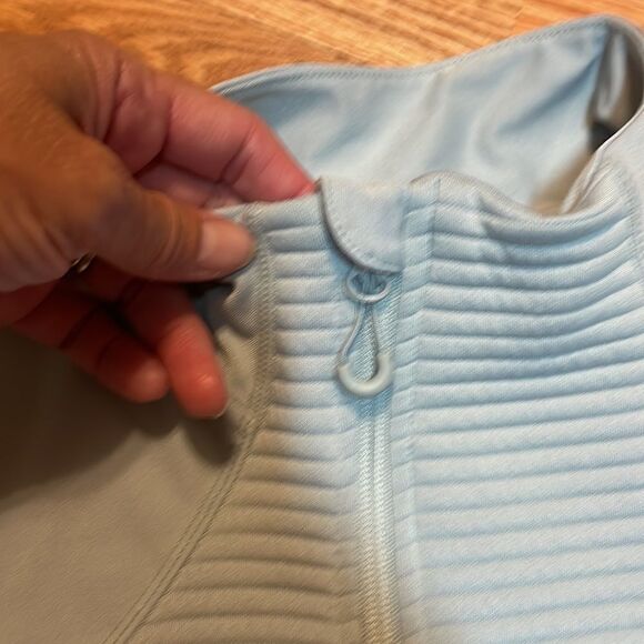 Mondetta Active Jacket, off center zipper, side zip track, grey - Picture 6 of 9